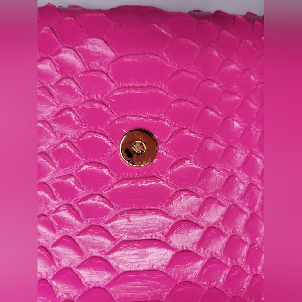 Versace Virtus Python Crossbody Clutch Bag - image 4